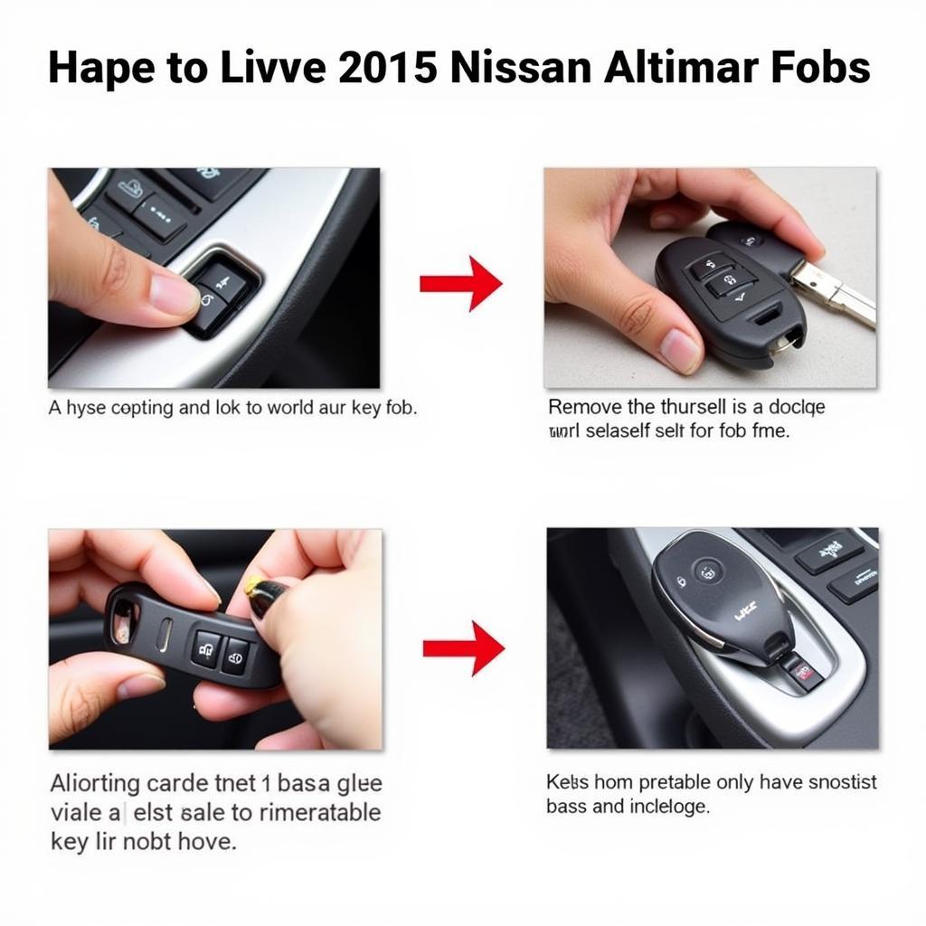 Replacing a 2015 Nissan Altima Key Fob