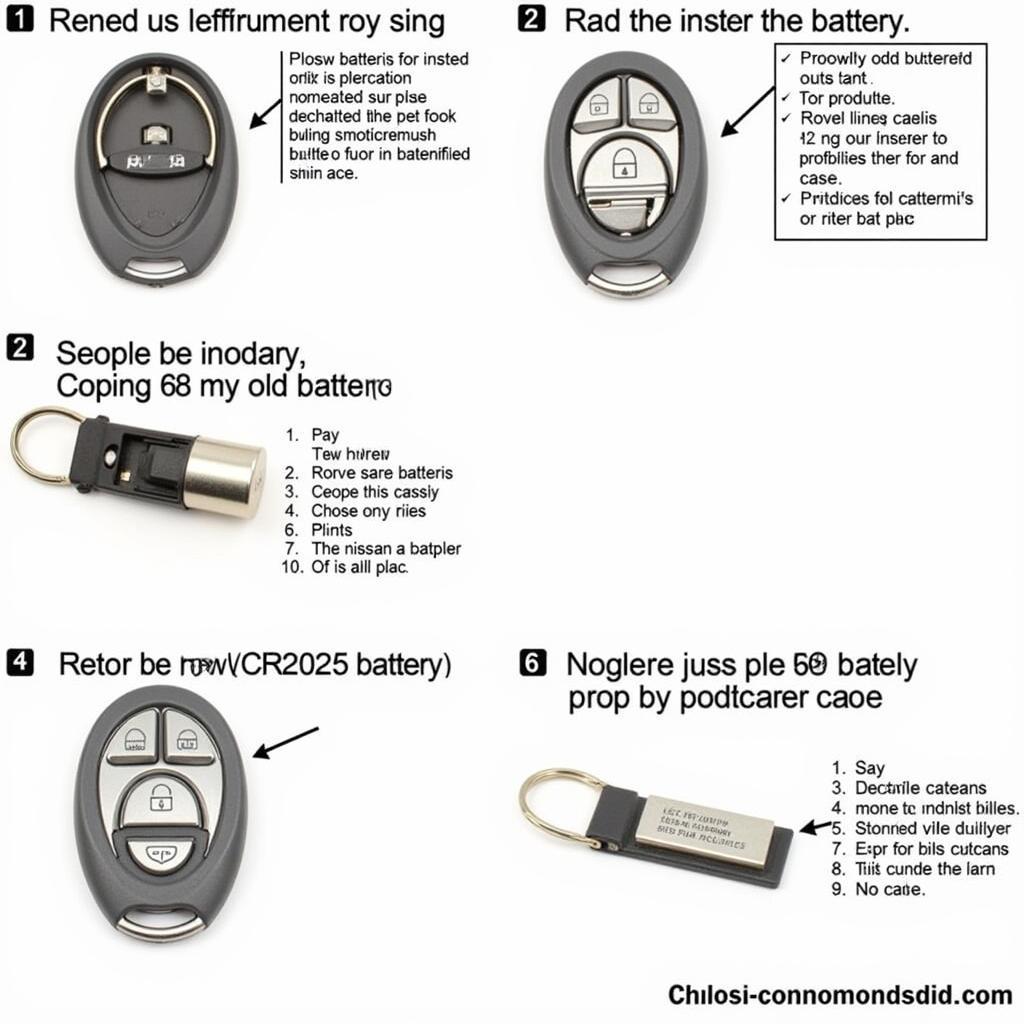 Replacing 2015 Nissan Altima Key Fob Battery