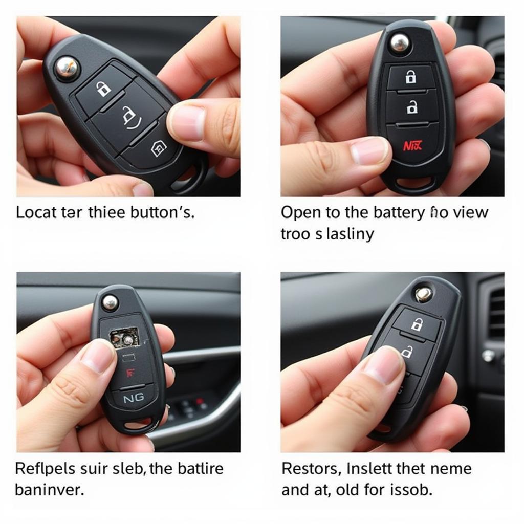 Replacing the Battery in a 2015 Nissan Altima Key Fob