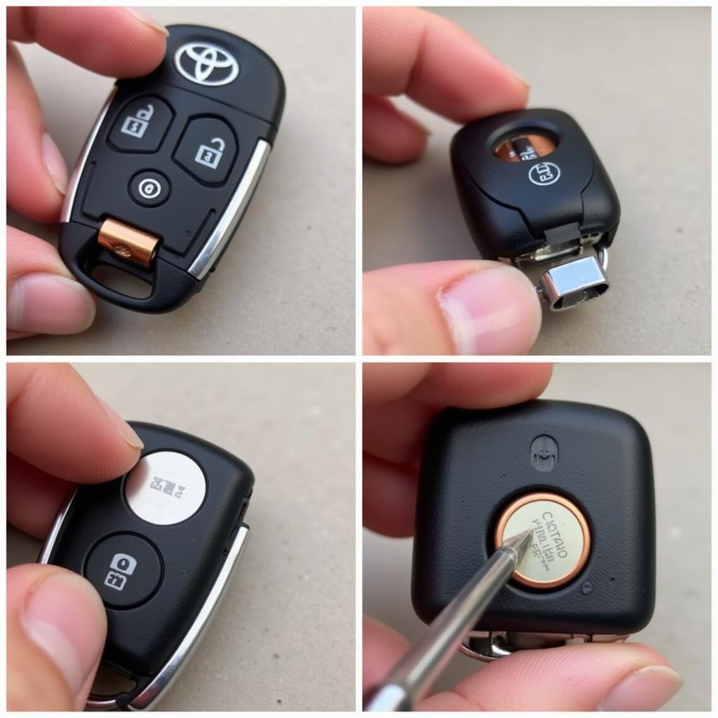 Replacing the Battery in a 2015 Toyota Avalon Key Fob