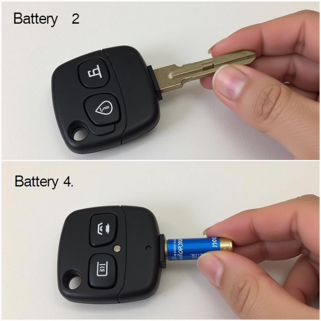 Replacing the Battery in a 2016 Toyota 4Runner Key Fob