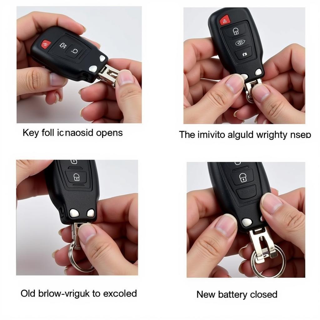 Replacing the battery in a 2016 Ford Explorer key fob