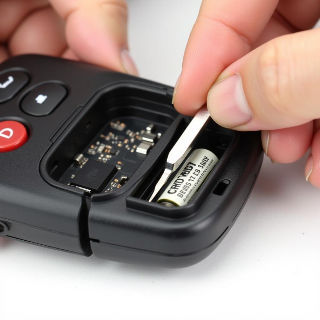 Replacing the 2017 Dodge Ram Key Fob Battery