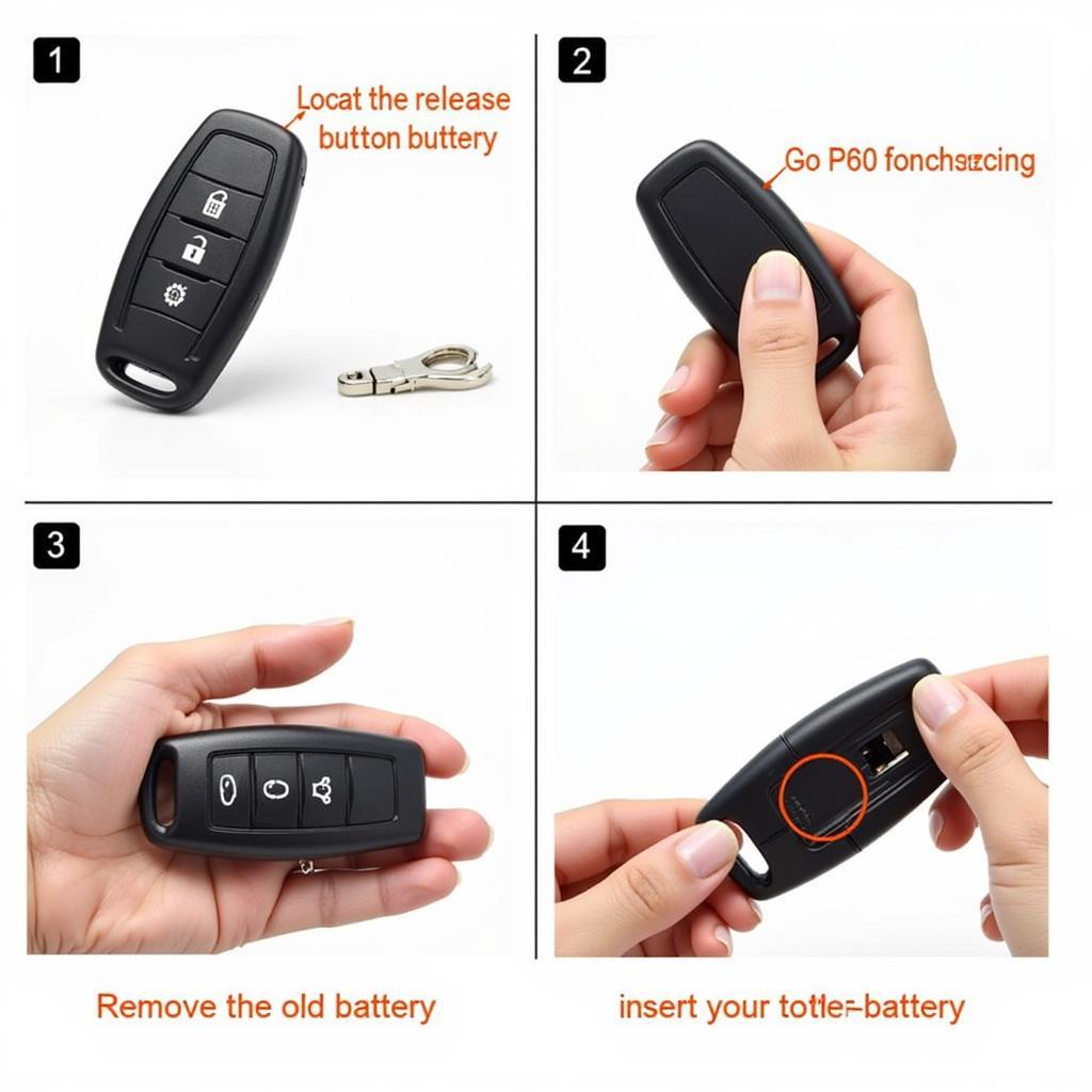 Replacing 2017 Ford Fusion Key Fob Battery