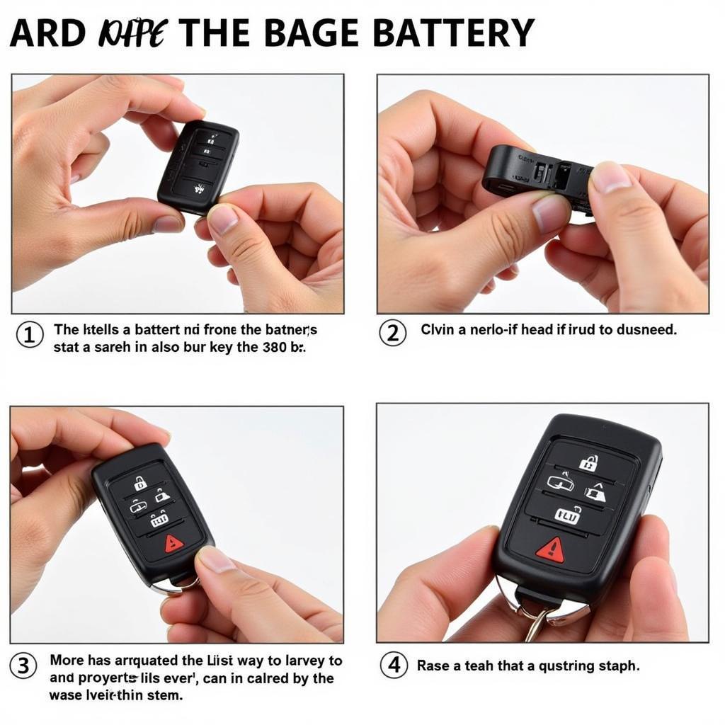 Replacing the 2017 Honda CRV Key Fob Battery