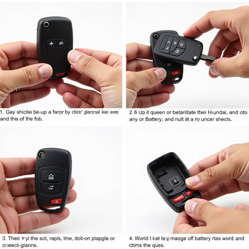 Replacing the Battery in a 2017 Hyundai Tucson Key Fob