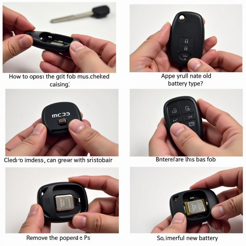 Replacing the battery in a 2017 Mazda 3 key fob