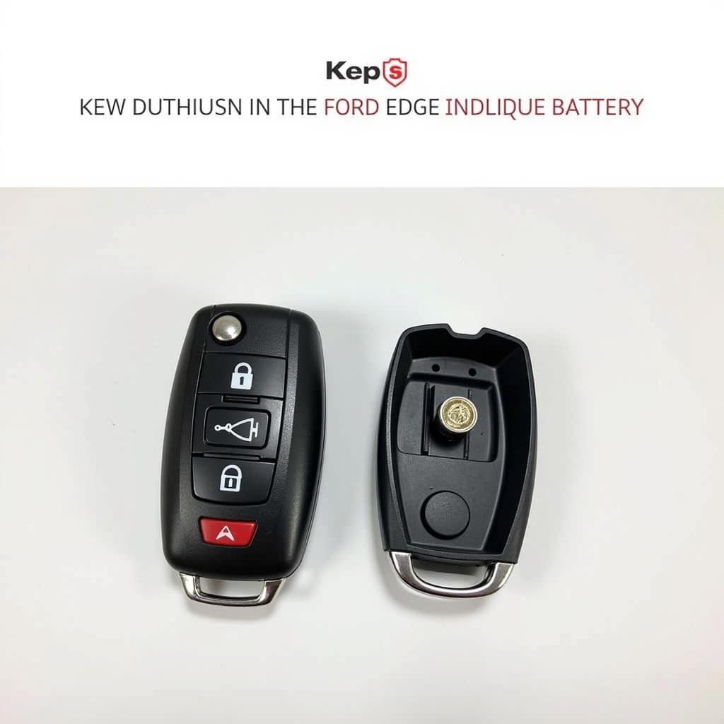 Replacing the 2018 Ford Edge Key Fob Battery