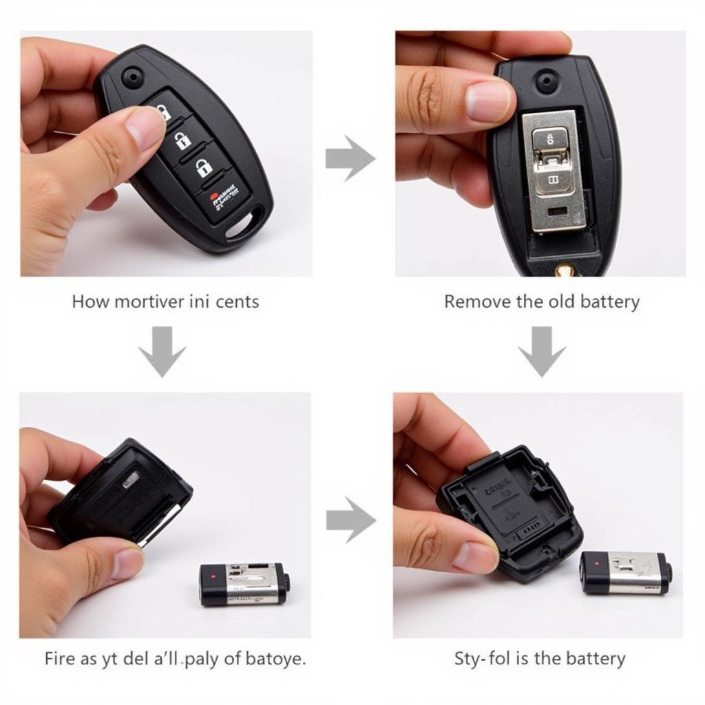 Replacing the battery in a 2018 Toyota RAV4 key fob