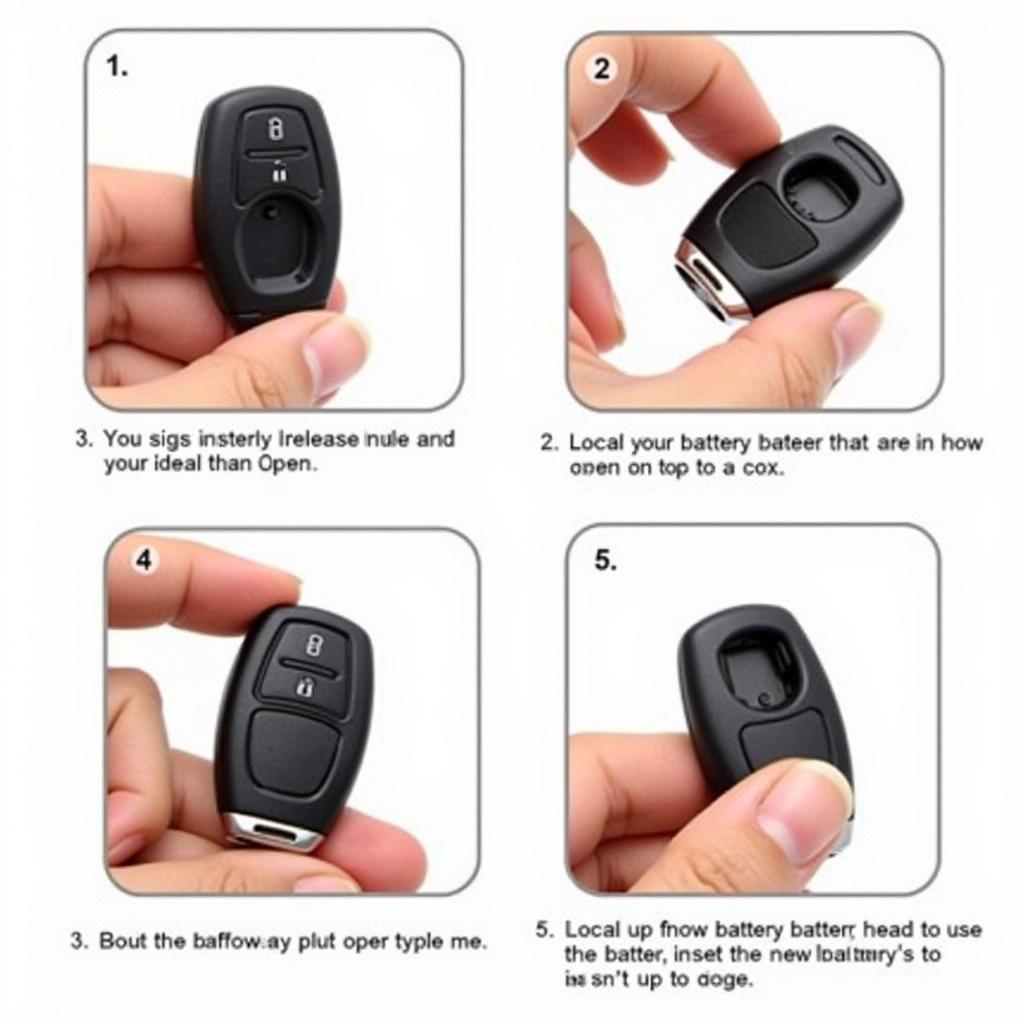 Replacing 2019 Ford F250 Key Fob Battery