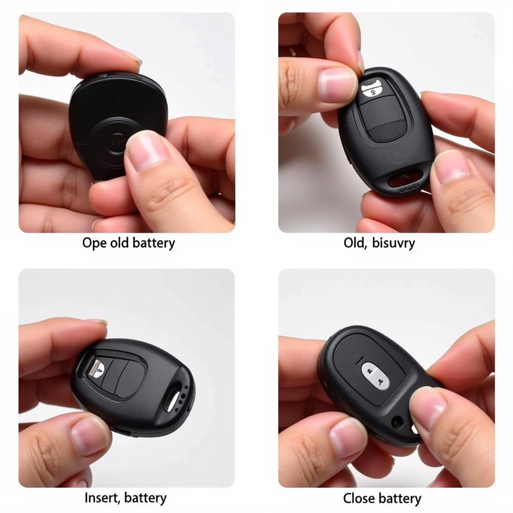 Replacing the battery in a 2019 Mazda 3 key fob