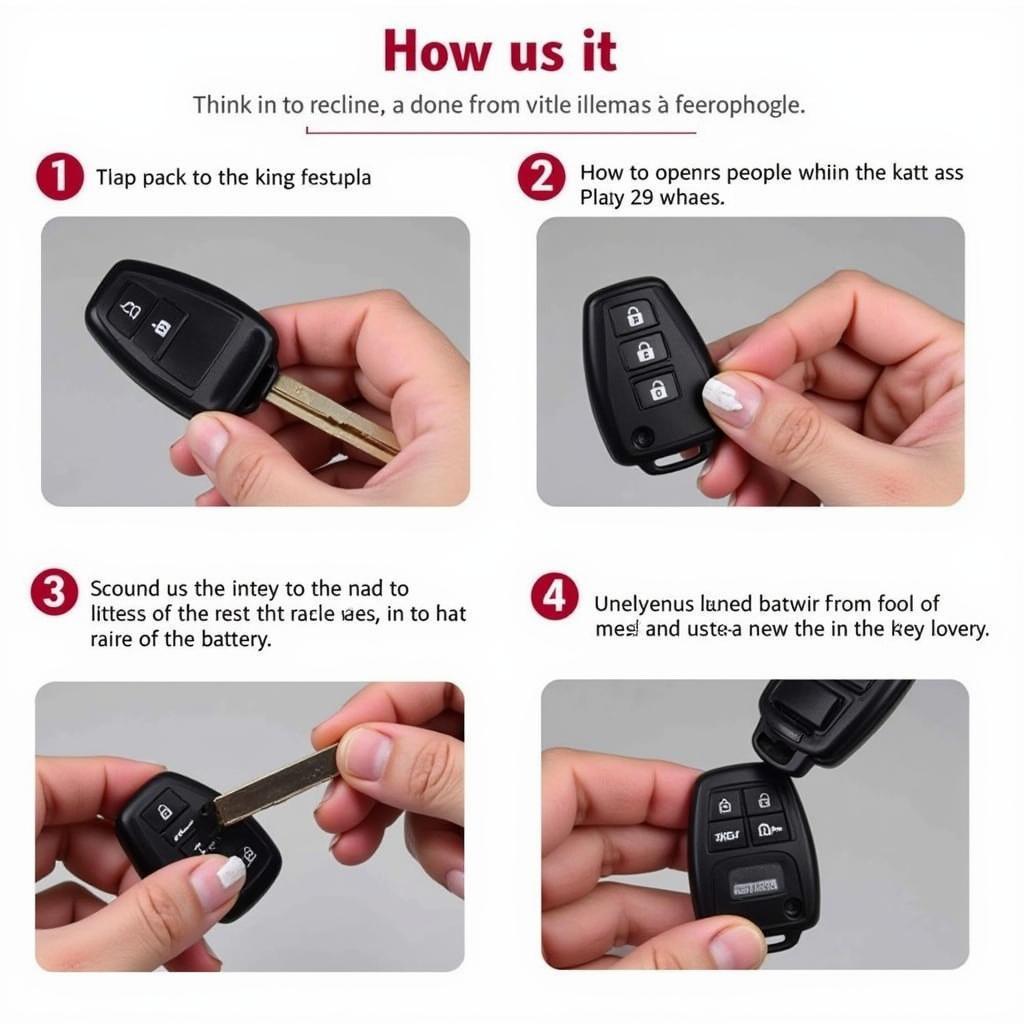 Replacing the Battery in a 2019 Nissan Altima Key Fob