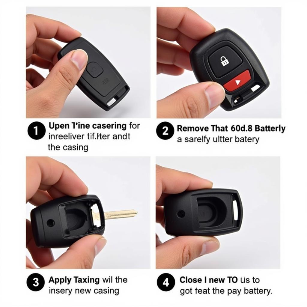 Replacing 2020 Ford Fusion Key Fob Battery