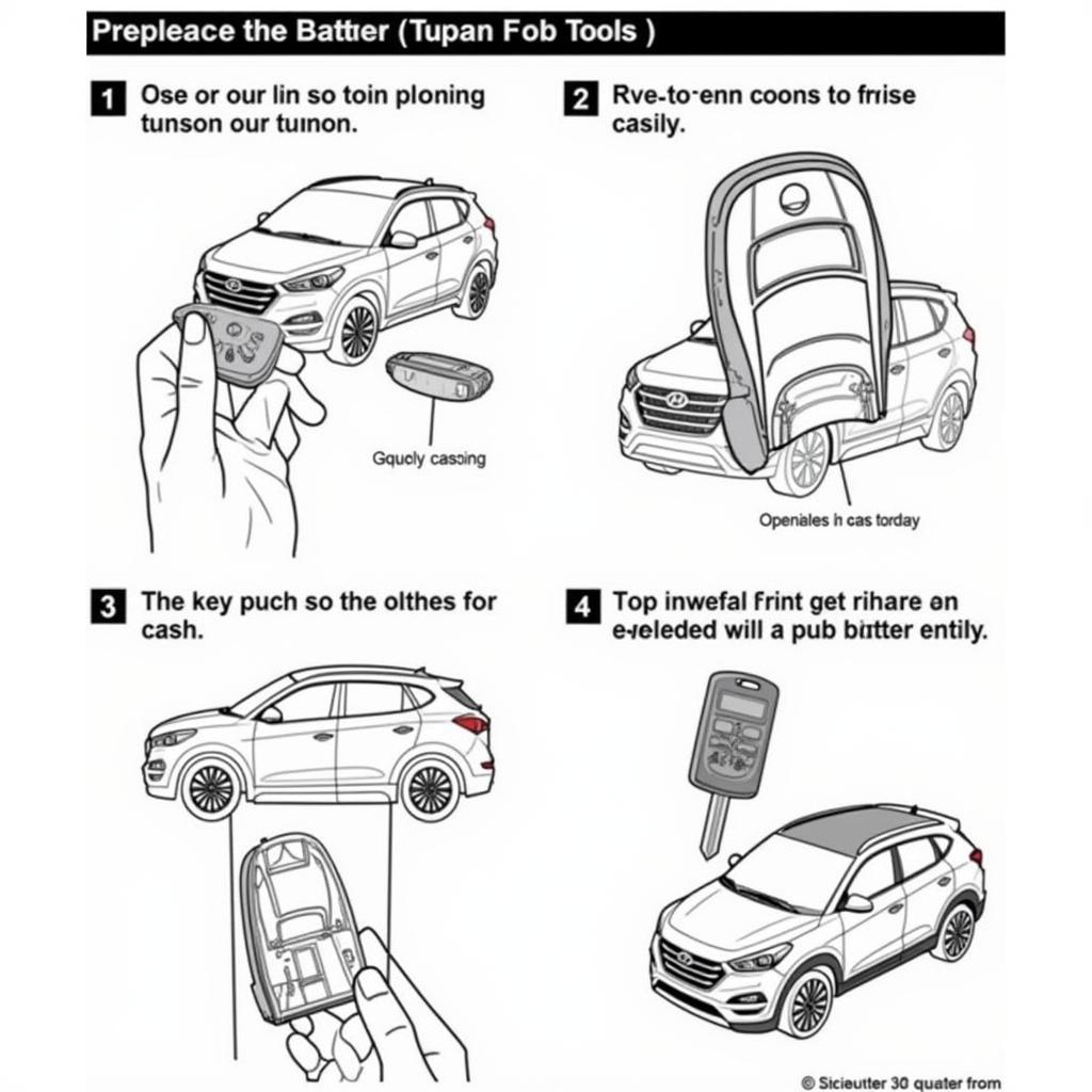 Replacing the Battery in a 2020 Hyundai Tucson Key Fob