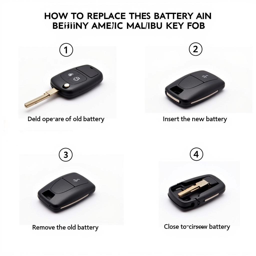 Replacing the 2020 Chevrolet Malibu Key Fob Battery