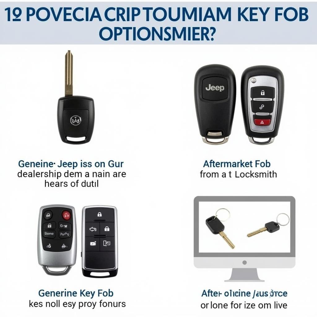 Replacing a 2022 Jeep Compass Key Fob: Dealership, Locksmith, Online Options