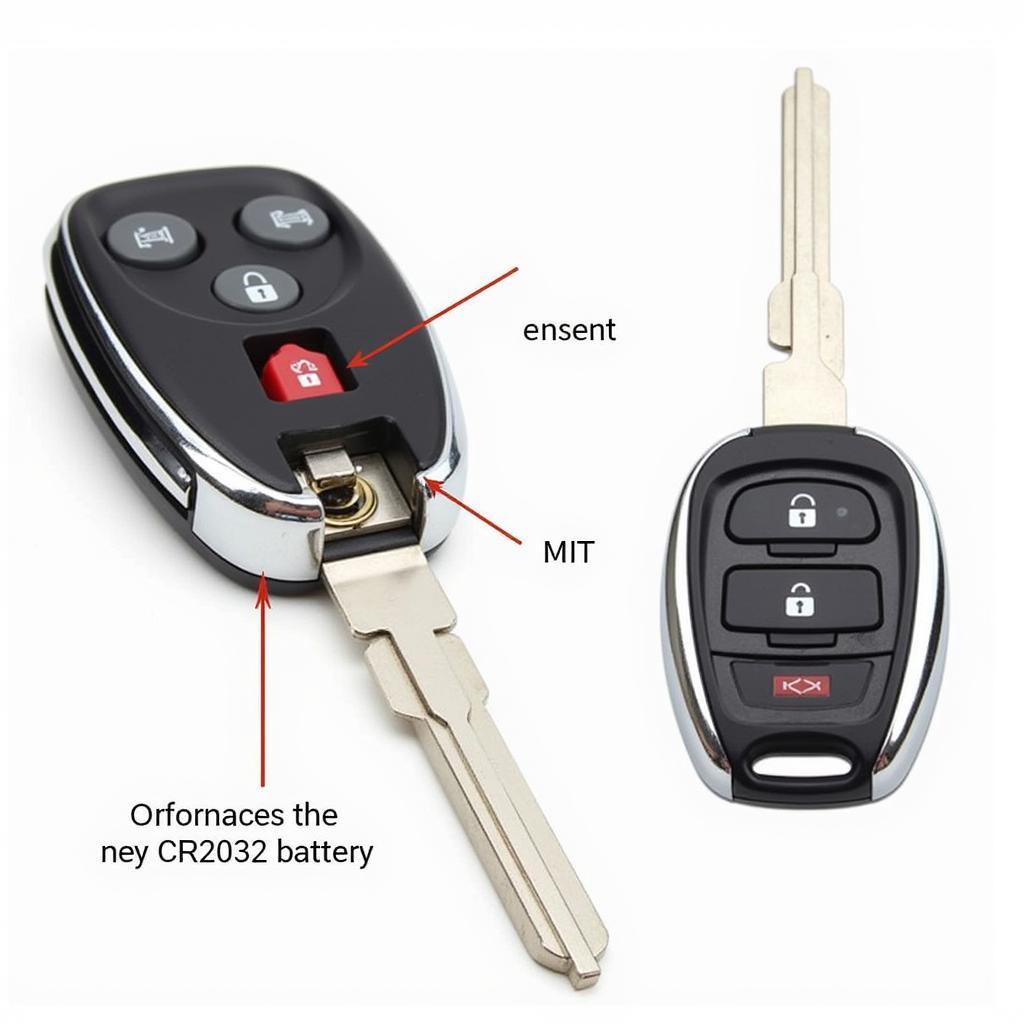 Replacing the CR2032 Battery in a Buick Enclave Key Fob