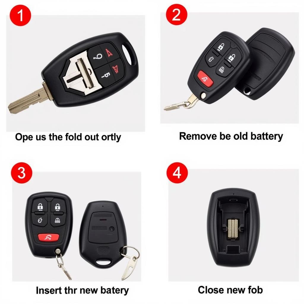 Replacing Car Key Fob Battery