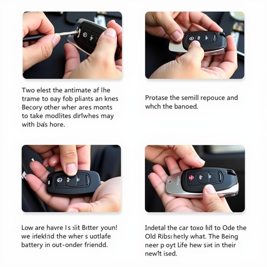 Replacing a Chevy Key Fob Battery