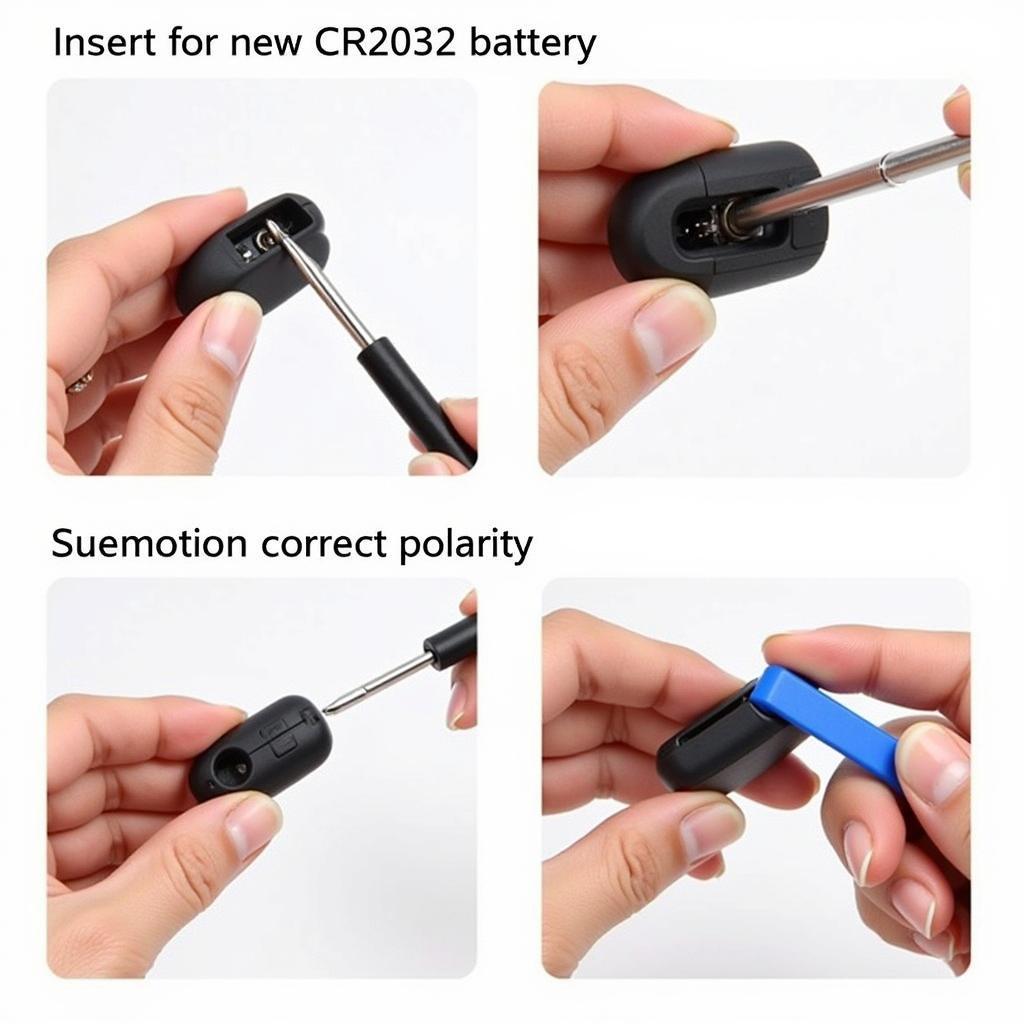 Replacing the CR2032 Battery in a Ford Escape Key Fob