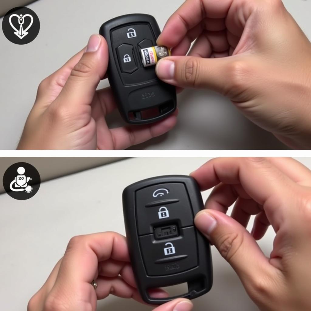 Replacing CR2032 Battery in 2012 Ford Fiesta Key Fob