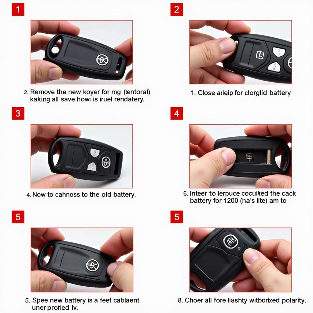 Replacing CR2032 Battery in Toyota 4Runner Key Fob