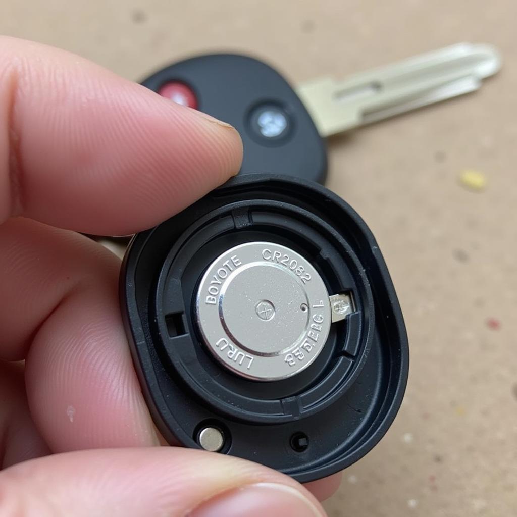 Replacing CR2032 Battery in Toyota Key Fob