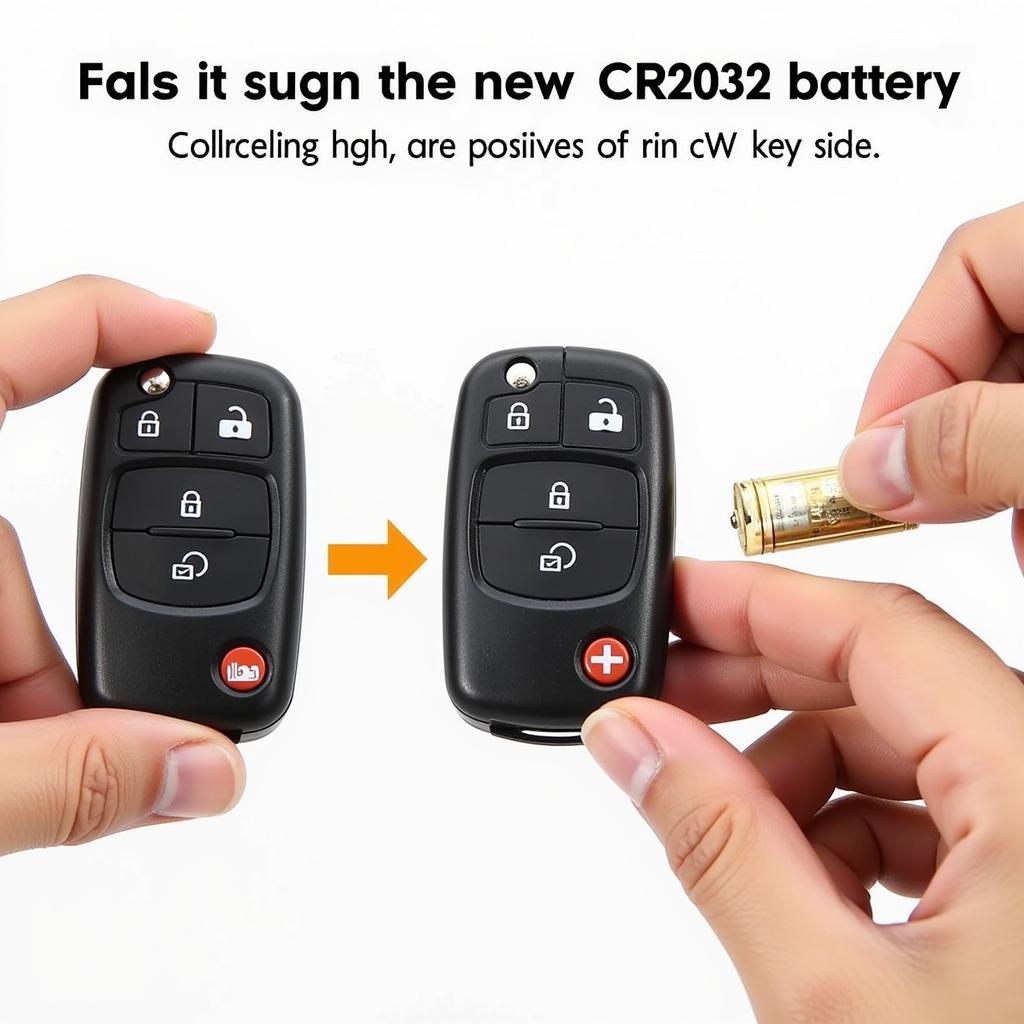 Replacing CR2032 Battery in VW Passat Key