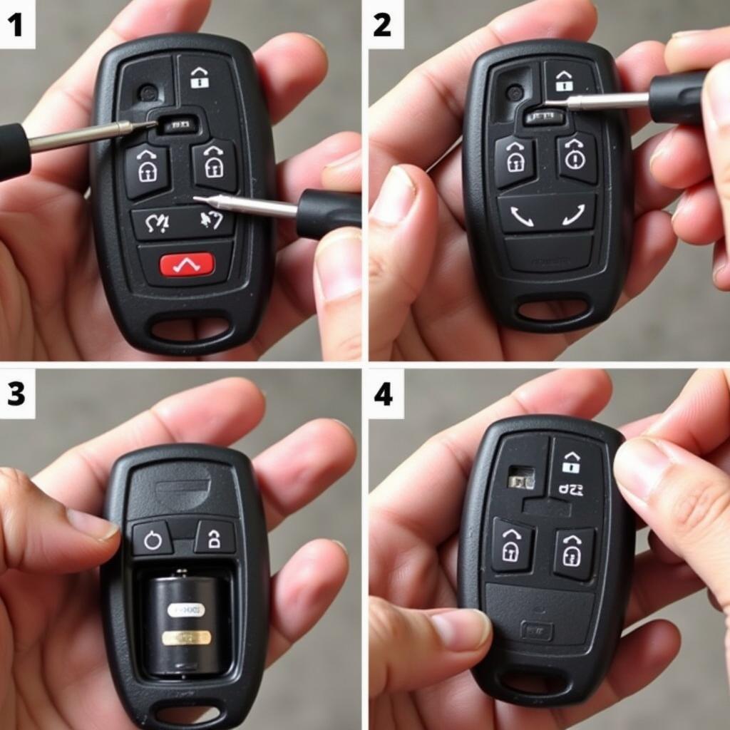 Replacing the Battery in a Ford F150 Key Fob