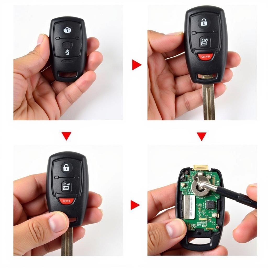 Replacing Ford Escape Key Fob Battery