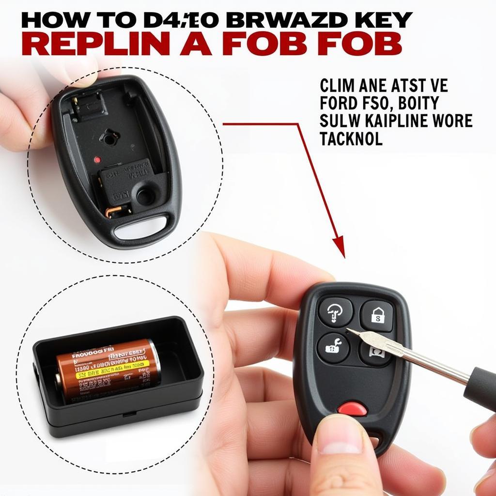 Replacing Ford F150 Key Fob Battery