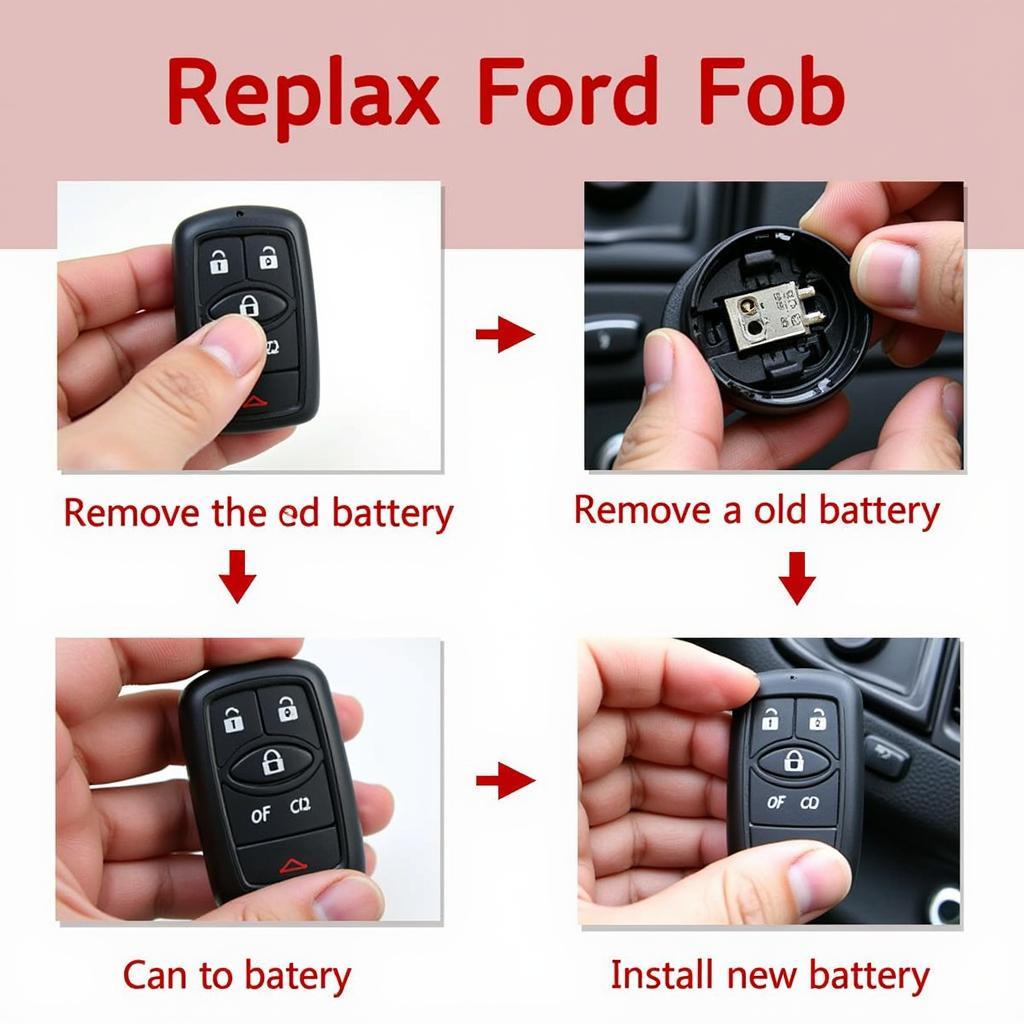 Replacing Ford F150 Key Fob Battery