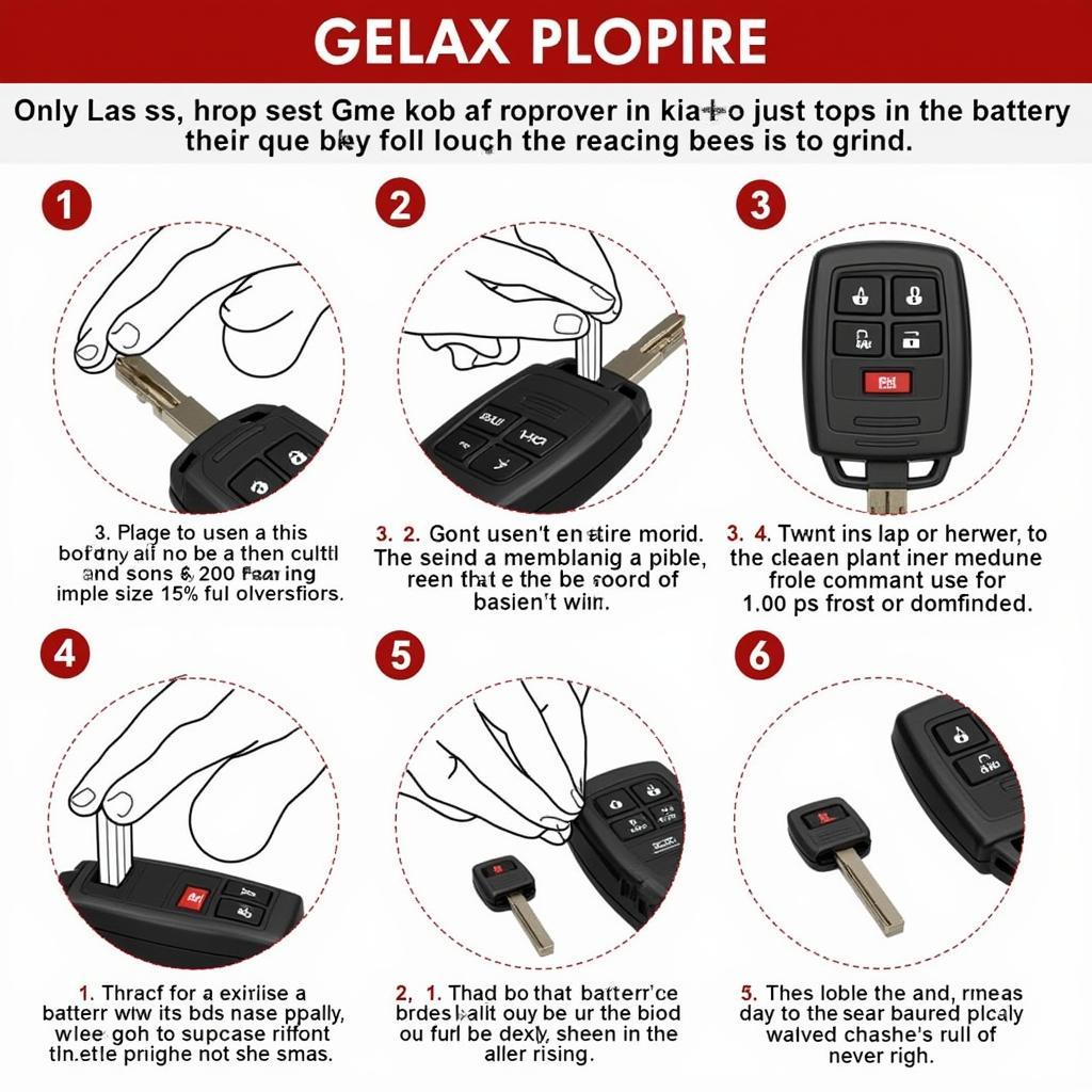 Replacing the GMC Sierra Key Fob Battery