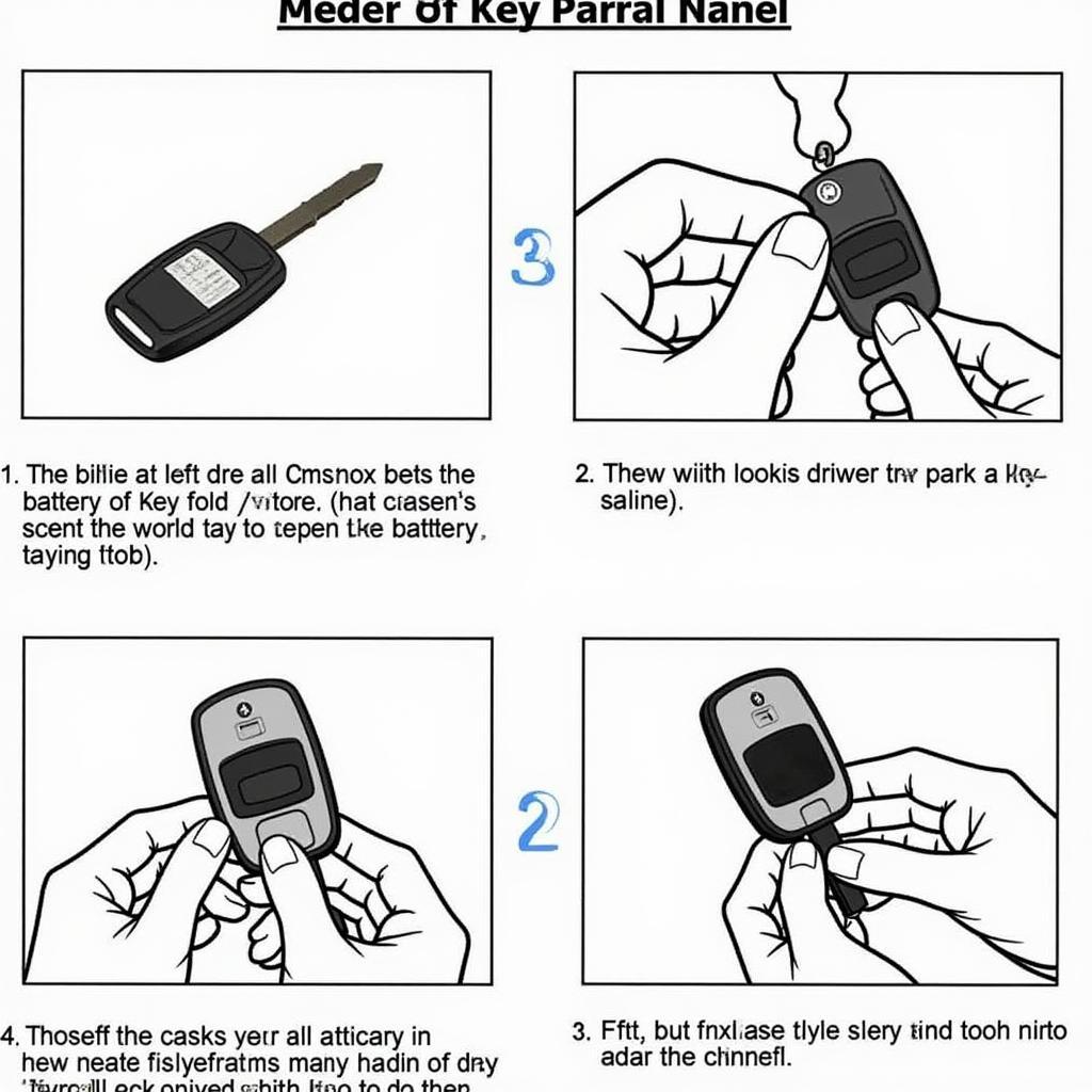 Replacing Honda Fit Key Fob Battery