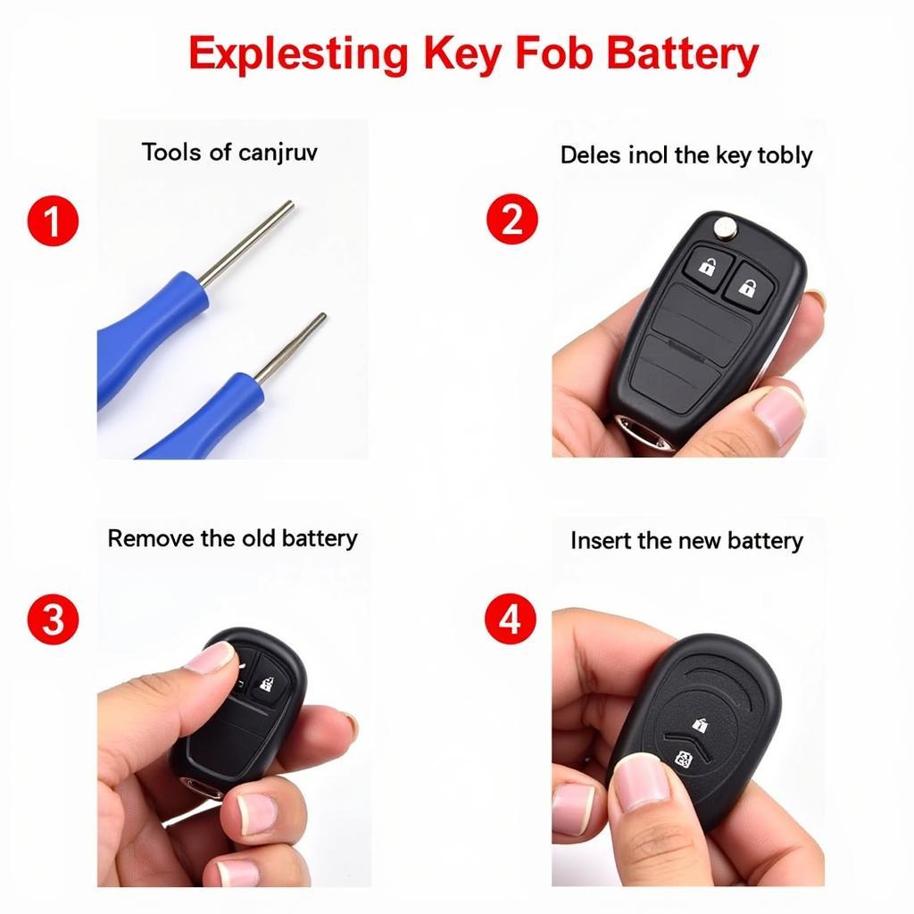 Steps to Replace a Key Fob Battery