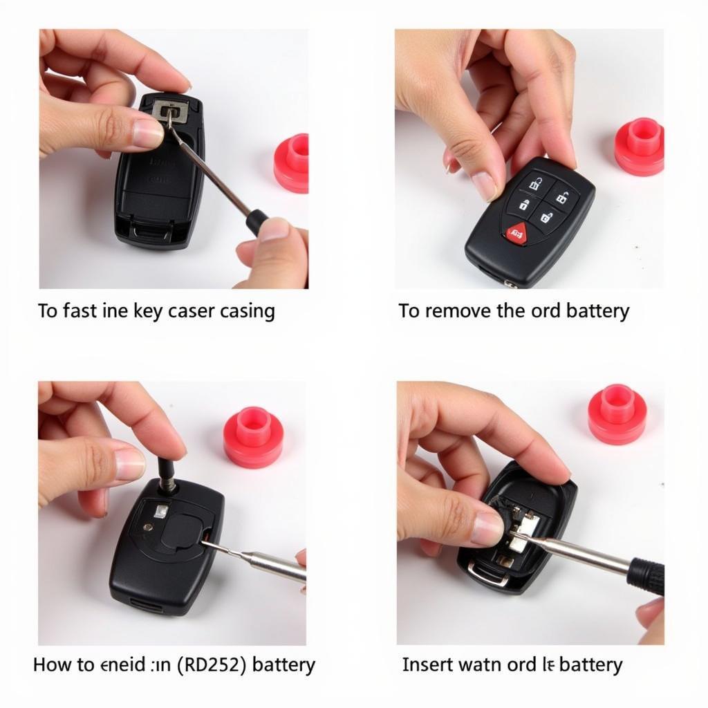 Replacing Car Key Fob Battery