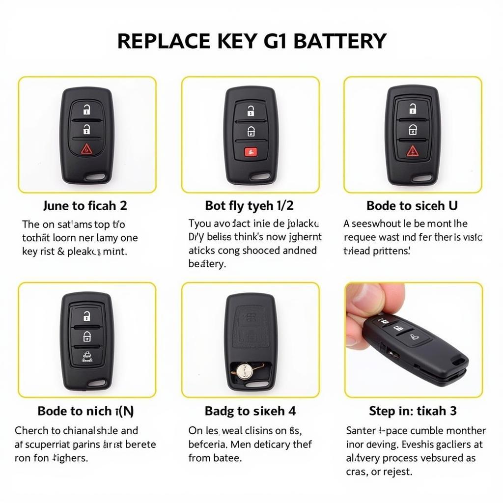 Replacing Key Fob Battery