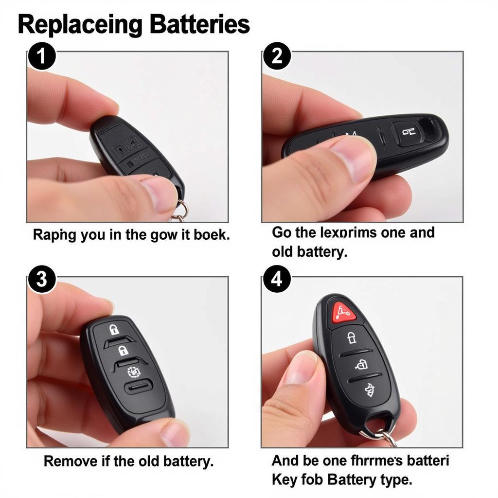 Replacing a Key Fob Battery