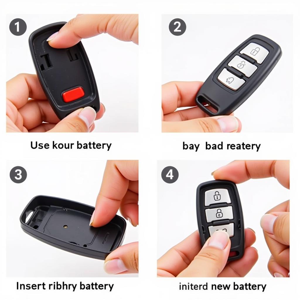 Step-by-step guide on replacing a key fob battery