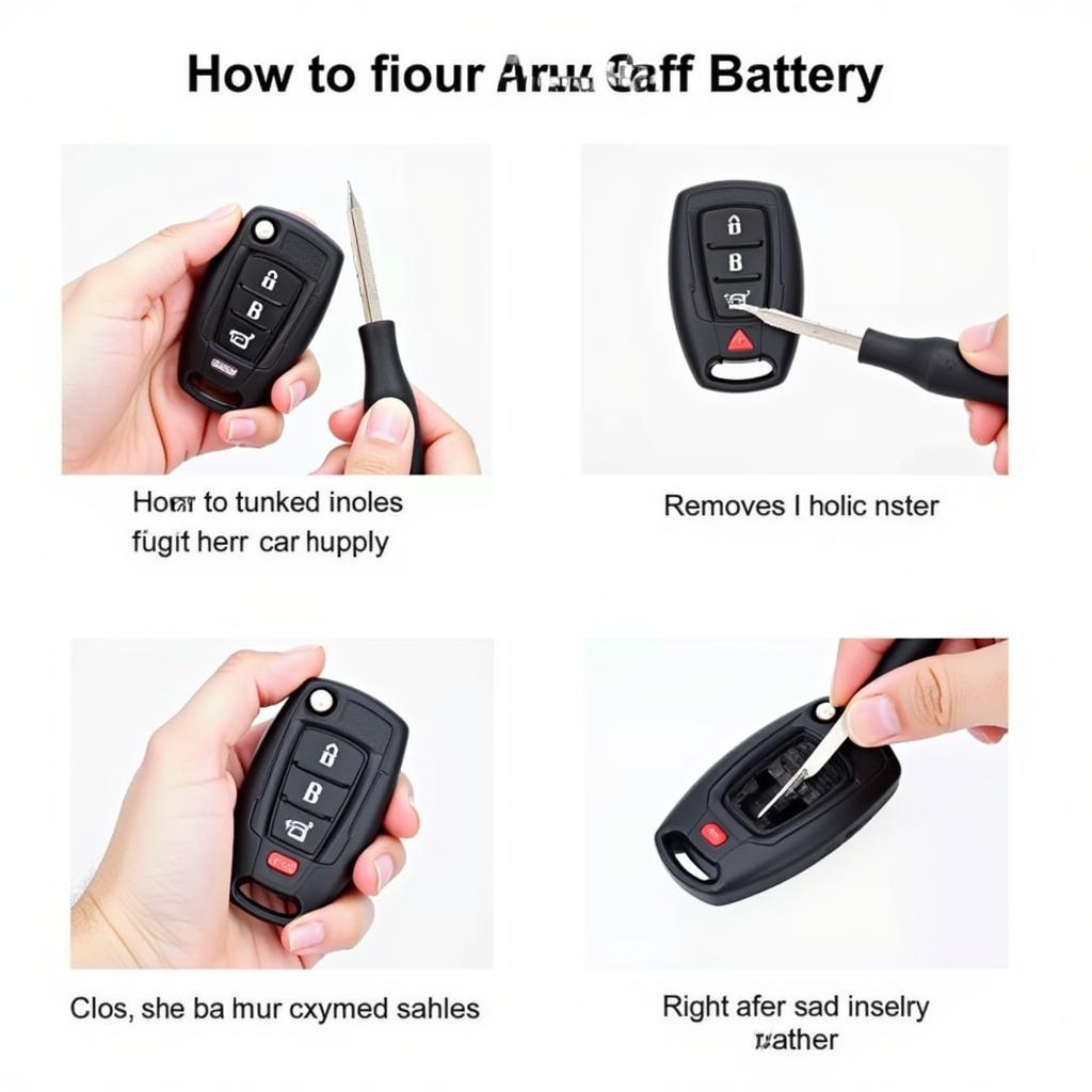 Replacing Key Fob Battery Step by Step Guide