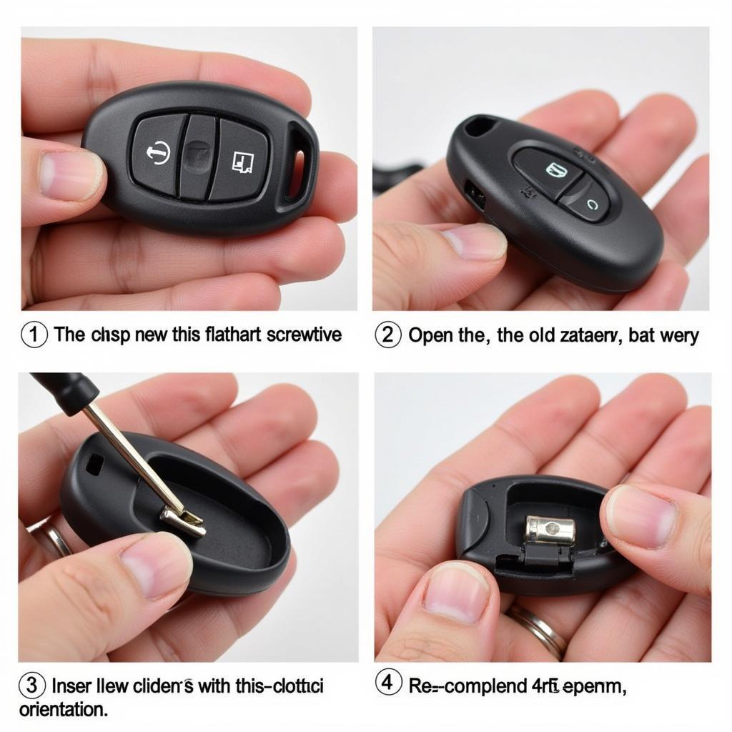 Replacing Lexus Key Fob Battery