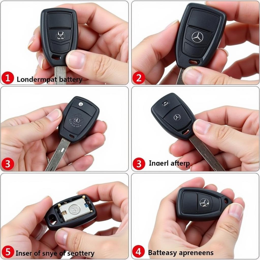 Replacing Mercedes Key Fob Battery in a 2006 Model