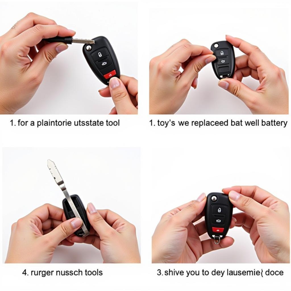 Steps to Replace a 2009 Nissan Altima Key Fob Battery