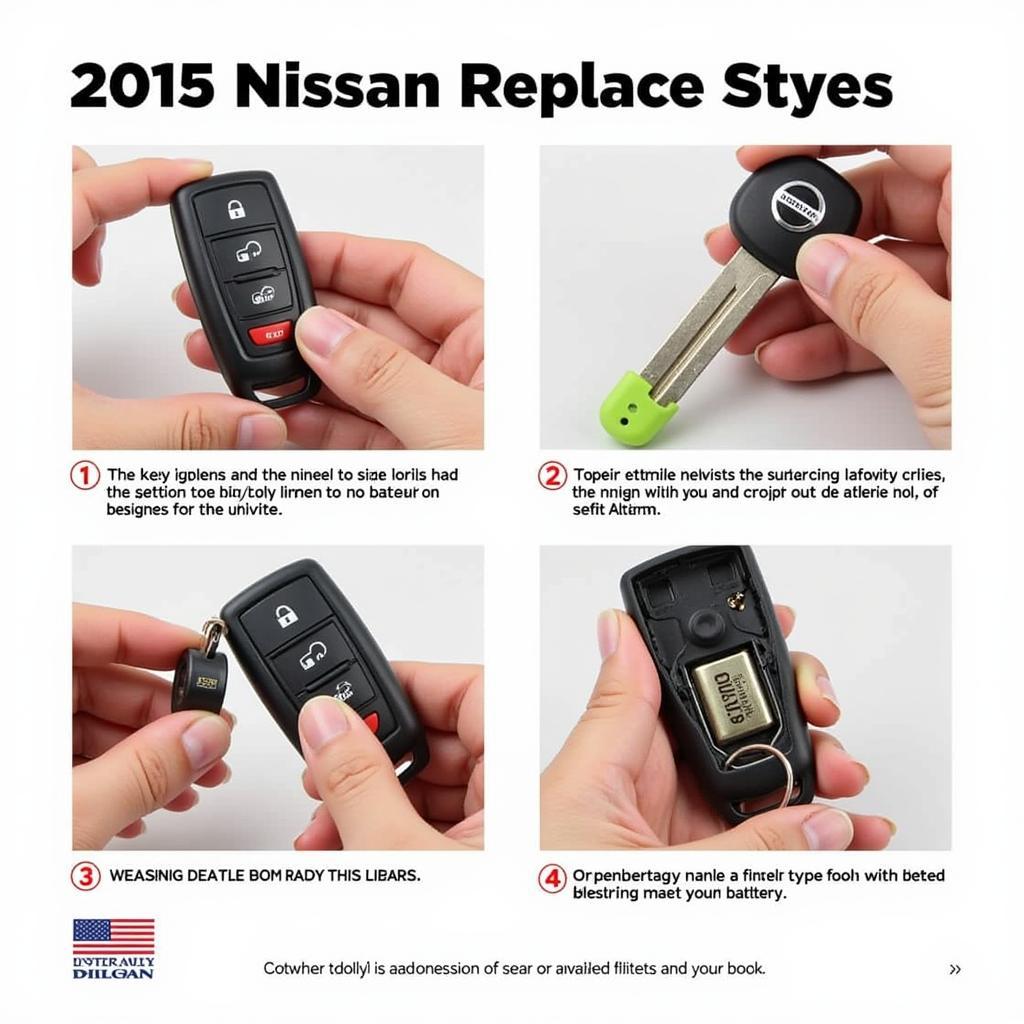 Replacing 2015 Nissan Altima Key Fob Battery