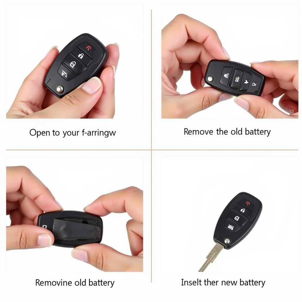 Replacing Nissan Armada Key Fob Battery