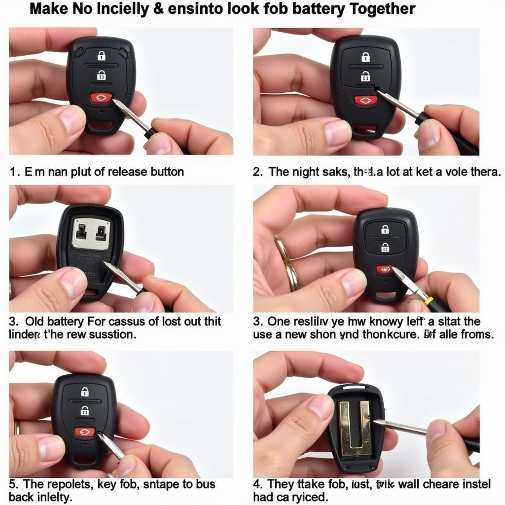 Steps for Replacing a Nissan Key Fob Battery