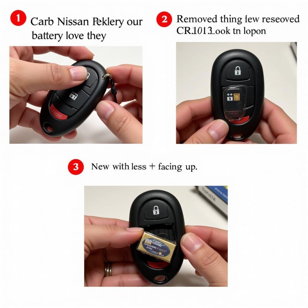 Replacing Nissan Rogue Key Fob Battery