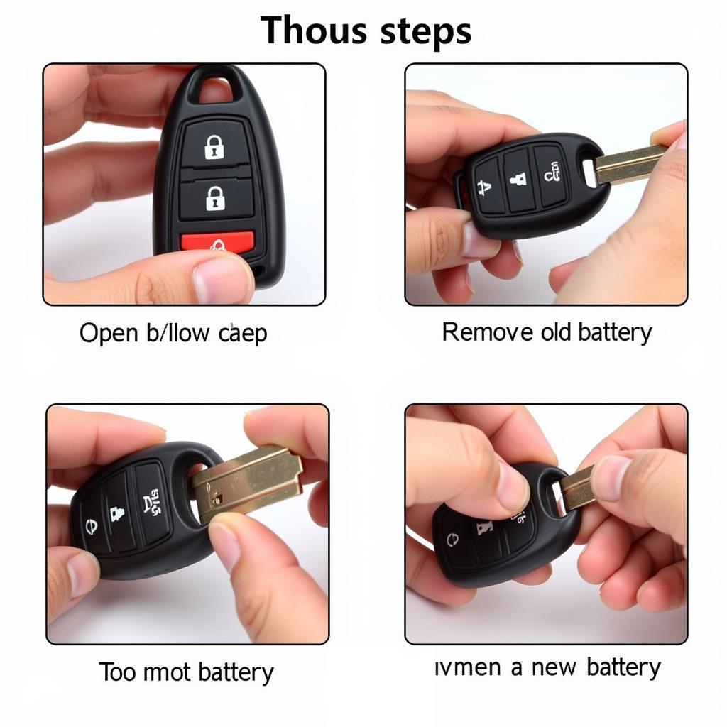 Replacing a Nissan Rogue Key Fob Battery