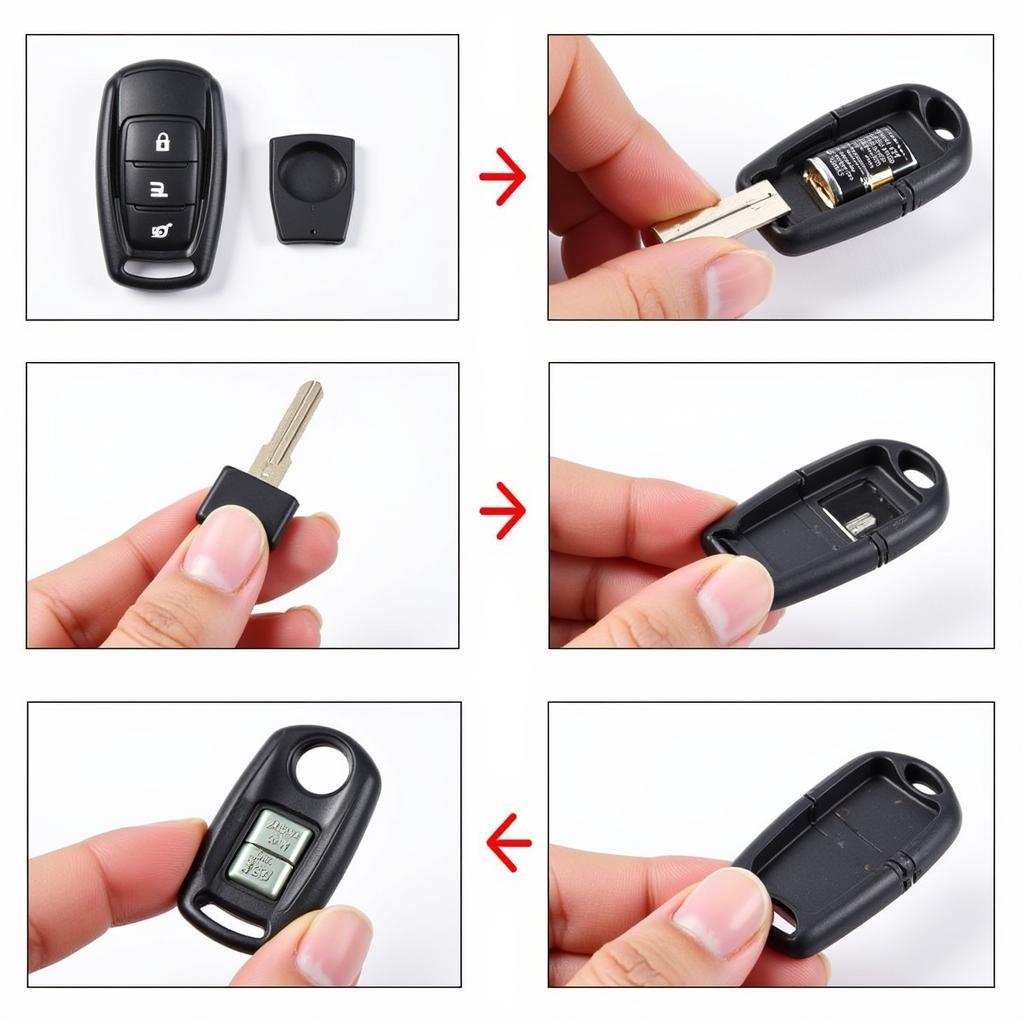 Replacing Nissan Sentra Key Fob Battery