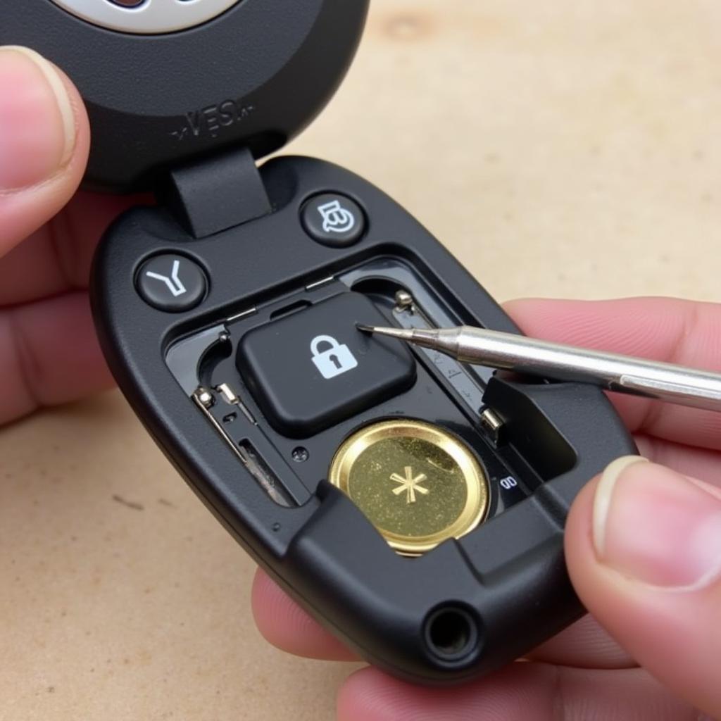 Replacing the Nissan Sentra Key Fob Battery